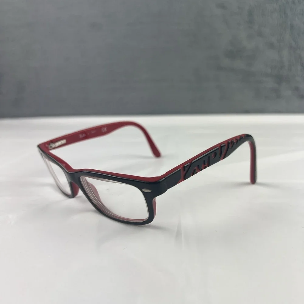 Ray Ban RB 1535 3573 Eyeglasses Red Logo Arms 48-16-130 Frames Only #4